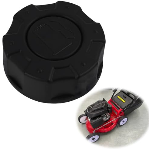 Tapón de depósito de gasolina para cortadoras de hierba, diámetro 55 mm, tapón de plástico resistente para material de jardín