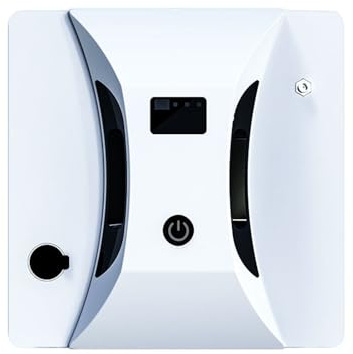 OUHFCASN Robot lavavetri Elettrico, pulisci vetri, Serbatoio Acqua da 40 ml, spruzzo Automatico, Telecomando Intelligente più modalità di Pulizia