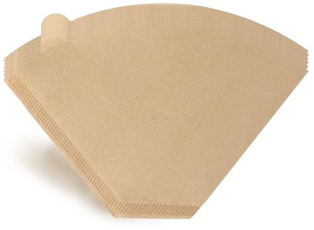 100 Pcs Size 2 Cone Coffee Filters Disposable Coffee Paper Filters Coffee Filters 2-6 Cup for Pour Over and Drip Coffee Maker