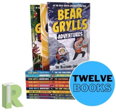 Bear Grylls The Complete Adventures Collection 12 Books Set
