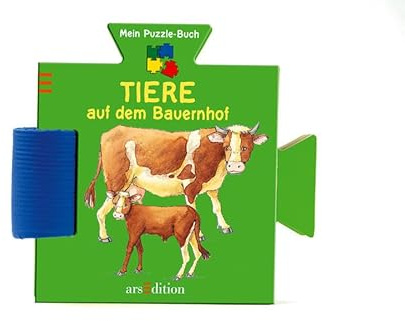 Tiere auf dem Bauernhof: Mein Puzzle-Buch