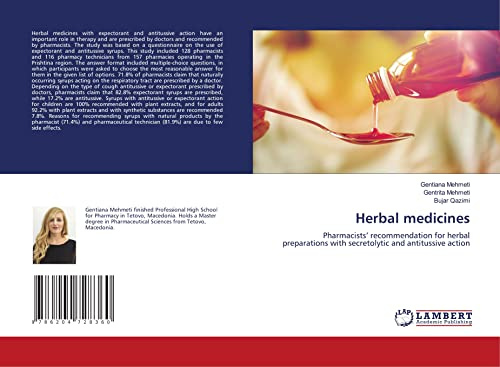 Herbal medicines: Pharmacists’ recommendation for herbal preparations with secretolytic and antitussive action