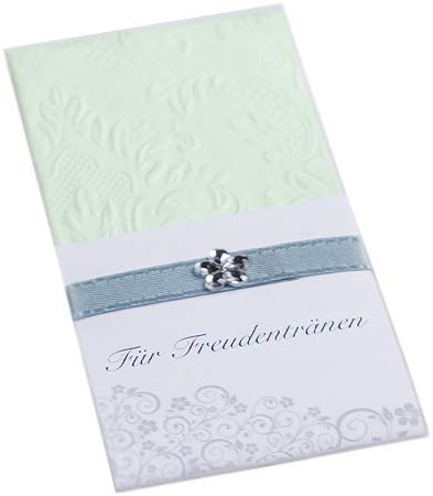 unser schönster Tag 50 x Taschentücher Freudentränen Hochzeit TT0032