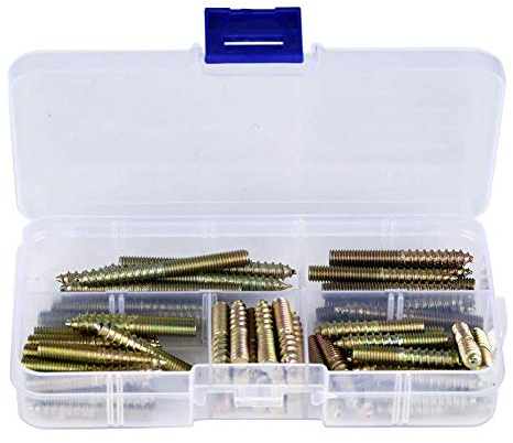 80Pcs Viti Prigioniere M5 Vite di Centraggio in Ferro Viti A Dio Filo Viti in Acciaio Zincato Aste Filettate Barre Prigioniere Lavorazione Del Legno