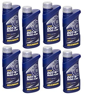Bremsflüssigkeit MANNOL DOT-4 SAE J 1703 3,64 kg für Aeon CAN-AM Cectek H o n d a Aprilia B M W D u c a t i Gilera H o n d a K T M
