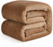 EHEYCIGA Coperta Pile Singolo, Plaid Divano Coperte Pile di Flanella Calda Morbida, Throw 130x165 Cammello