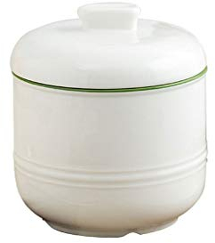 Pentola carne Ceramica stufato pentola con coperchio, impermeabile umido Egg Bowl, doppio coperchio della famiglia POT della minestra, Inner Pentola Pentola Pentola da stufato for la casa d'uovo della