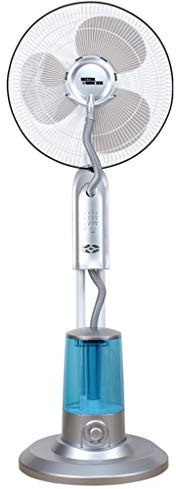 Pealihuy Ventilatore Oscillante Ventilatore Nebulizzante Con 3 Velocità Di Raffreddamento, Ventilatori A Piedistallo Oscillati Motore In Rame Ventilatore Da Terra Per Esterni Industriali, Commerciali