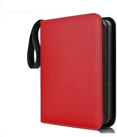 Classeur à 300 emplacements pour cartes de jeu Animal Crossing ACNH et Amiibo - Organiseur de rangement avec pochettes compatibles Nintendo Switch, PS Vita, cartes mémoire SD, album de cartes portable