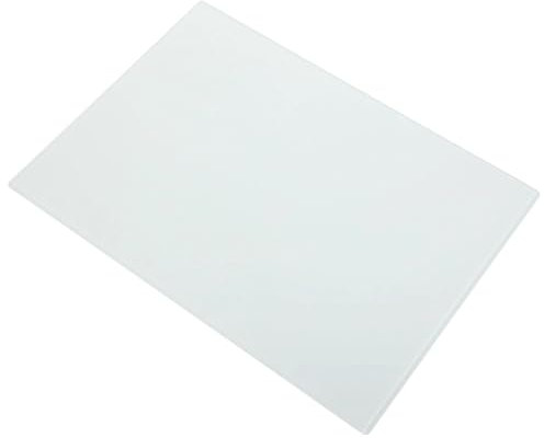 Tabla de cortar transparente Tabla de cortar de vidrio, herramienta de cocina for picar, tablas de estera pequeñas templadas, frutas transparentes, verduras for el hogar Para picar alimentos