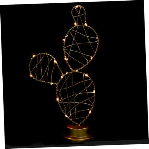 EXCEART Lampe Cactus Petite Lampe De Table Lampe De Chevet Décoration Intérieur