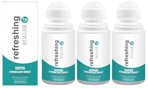 Antitranspirant GEL 50ml gegen schwitzige Hände,schweiß Füße und Schwitzen im Gesicht,Anti Schweiß Deo bei Hyperhidrose,gegen achselgeruch,gegen starkes Schwitzen am Kopf (3)