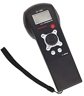 Stroboscope, Digital Handheld Stroboscope DT325E Stroboscope Meter 60 to 120000 FPM Handheld Digital LED Flash Strobe Tachometer for Equipment Fault Detection and Maintenance for Maintenance