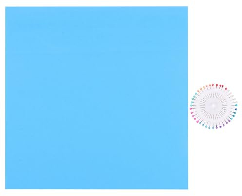KAJNBN Juego de Herramientas para Manualidades con Disco Cuadrado de Espuma 30x30 Cm y Pasadores de Posicionamiento para Tejido Kumihimo, Accesorio para Hacer Pulseras, Brazaletes