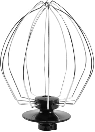 Accesorio mezclador de látigo alambre acero inoxidable, repuesto en forma globo, batidor huevos, cabezal licuadora a prueba herrumbre