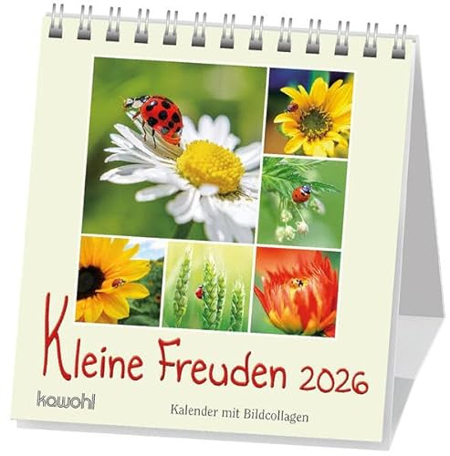 Kleine Freuden 2026: Aufstell-Kalender mit Bildcollagen