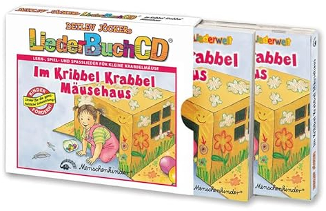LiederBuchCD - Im Kribbel-Krabbel-Mäusehaus: Lern-, Spiel- und Spasslieder für kleine Krabbelmäuse