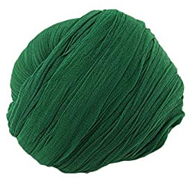 GIVBRO 5 Pezzi di Nylon per Fiori, Tubi Creativi da 70 cm, Verde | Estensibile fino a ca. 180 cm, Estremità Aperte, per Fiori con Filo, Petali, Vestiti per Bambole, Ali e Lavori Creativi