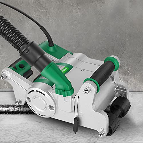 LNLN Rozadora De Pared, MáQuina Ranuradora, con Cabezal De Corte 25 / Cabezal De Corte 35, DiseñO Colgante, 1100W, 1600 RPM/Mins, para Proyectos HidroeléCtricos