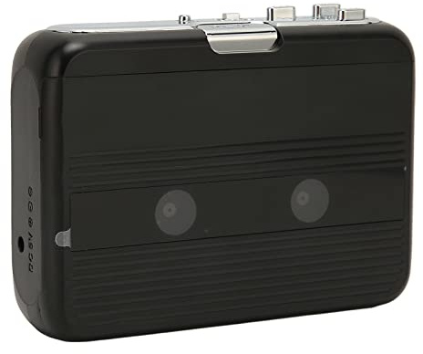 Bluetooth Kassettenspieler mit Kopfhörer, Stereo Retro Auto Reverse Tragbarer Drahtloser FM Kassettenspieler für Reisen, Walkman Kassettenspieler