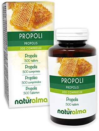 Propolis (Propolis) Harz Naturalma - 150 g - 300 Tabletten - Nahrungsergänzungsmittel - Natürlich