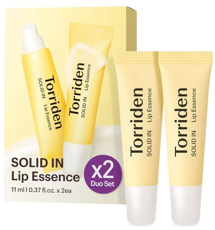 Torriden SOLID In Ceramide Lip Essence 0.37 fl.oz * 2 (Pack of 2) | Moisturizing Lip Essence for Glowy, Plumped, and Radiant Lip | Korean Lip Balm