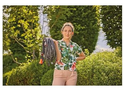 Gardena Textilschlauch mit Zubehör, Ø 13 mm, 10 m, grau