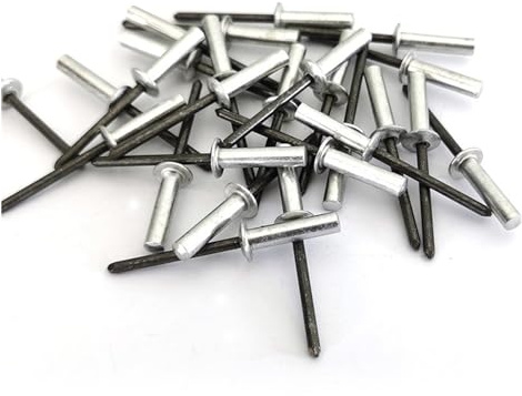 LoRier 30/50 pz Rivetti Ciechi in Alluminio A estremità Chiusa Sigillata A Tenuta Stagna 3.0 3.2 4.0 4.8mm Rivetti Impermeabili (Color : 4.8x16mm, Size : 50Pcs)