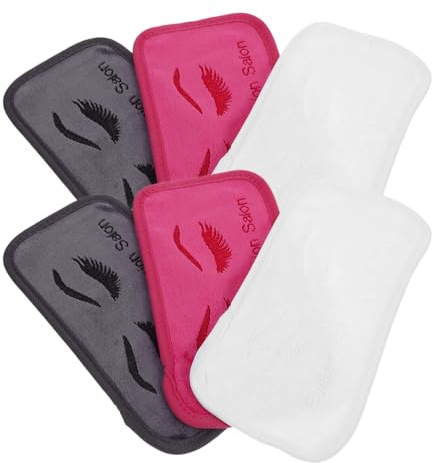 MAGICLULU 6stücke Wimpernverlängerung Polster Für Stirn Eyelash Grafting Pads Wimpernverlängerungswerkzeuge Augenpads Für Falsche Wimpern Grafting Forehead Cushions Wimpernverlängerung Zubehör