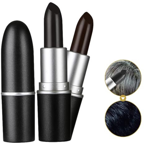 Craie Temporaire Pour Cheveux, Rouge À Lèvres Temporaire Teinture Pour Cheveux, Crayon de Teinture pour Cheveux, Rouge à Lèvres Temporaire, Stylo de Teinture pour Cheveux