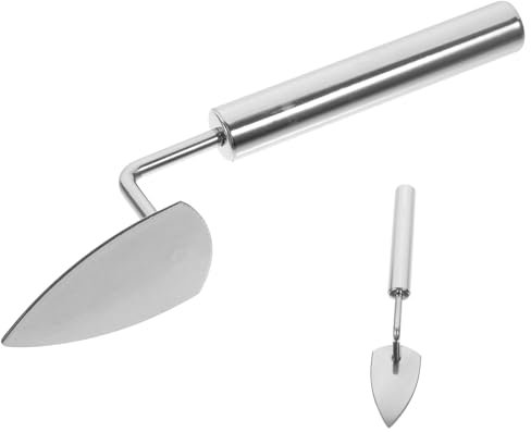 Mikikit Da Giardinaggio Attrezzi Per Scavare in Acciaio Inossidabile Attrezzo Per Diserbare Per Esterni Per Cortile e Frutteto