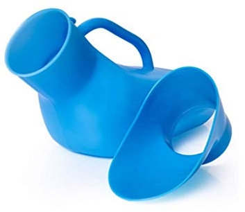 bacinilla para cama Urinario for ancianos, unisex, for adultos, for uso doméstico, portátil, con tapa, for orinar en la cama.