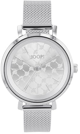 JOOP! Damen Analog Citizen Miyota Uhr mit Edelstahl Armband 2040159