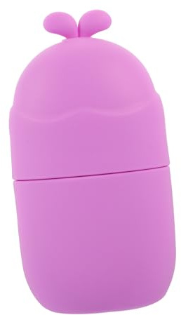 Gatuida Rullo per Relax Massaggio Ghiaccio Porpora per in Silicone Viso Riduzione Gonfiore Operazione una Mano Corpo Donna