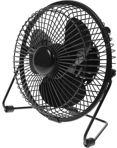 ROMISBABA mini fan USB avec horloge ventilateur USB avec horloge en Temps et température