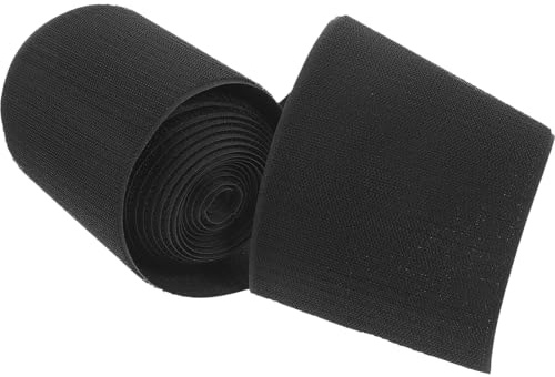 WOFASHPURET Gaine de Câble Flexible 3 Mètres Noir en Nylon Polyester Cache-Câbles à Ouverture, Adaptée pour Gestion et Protection des Câbles Sol en Environnement Bureau et Maison