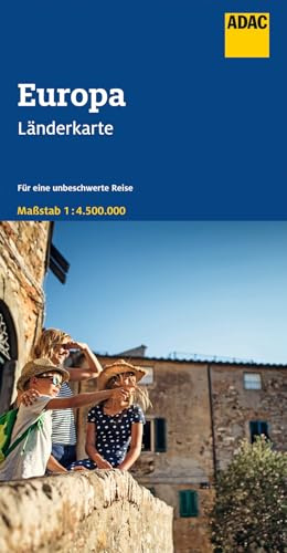 ADAC Länderkarte Europa 1:4,5 Mio.