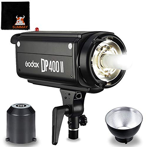 GODOX DP400II GN65 400Ws 2.4G Luz de Flash Estroboscópica de Estudio para Fotografía de Retrato (DP400II Studio Flash)