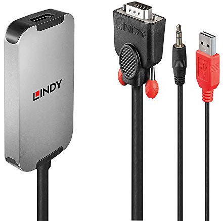LINDY VGA till DisplayPort 1.2 omvandlare