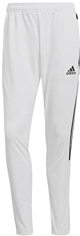 adidas Men's Tiro 21 Track Pants, White/Black, X-Large