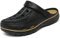 INMINPIN Zoccoli e Sabot Donna Uomo Antiscivolo Scarpe da Giardino Sandali da Spiaggia Estate Pantofole da All'aperto con Supporto per Arco,Nero,42/43 EU