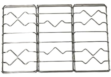 kit 3 griglie per piano cottura e cucina a gas piano da 70 cm destra sinistra centrale kit grf 451-452 COMPATIBILE CON SMEG