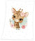 Herding Giraffa, Coperta in Pile Microfibra, 75 x 100 cm, 100% Poliestere