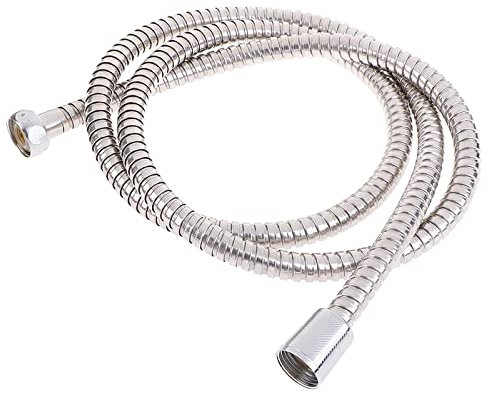 BAtlam Hochwertiger 1,5 m Edelstahl Flexibler Brauseschlauch Sanitärschlauch Badezimmerzubehör Wasserleitung, 3 m (3 m)