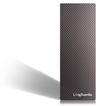 LingXuanGe Balayage Board Fibre de Carbone Noir Mat Balayage Cheveux kit Meche Cheveux est Un Outil de Coloration pour Les Salons Professionnels et Les coiffeurs Tableau de Coloration pour Cheveux