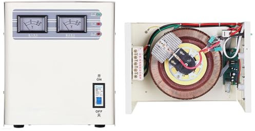 Stabilizzatore di tensione Stabilizzatore di tensione Regolatore automatico ad alta precisione regolato da 220 V adatto per elettrodomestici instabili,3000W
