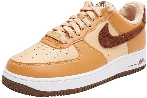NIKE Air Force 1 '07 Next Nature, Sneaker Mujer, Coconut Milk Crimson Tint Light Silver, 38.5 EU