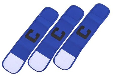 Gogogmee 3stücke Teiliges Verstellbare Fußball Kapitänsbinde Für Erwachsene Und rutschfeste Armbänder Für Teamleiter Im Fußball Langlebiges Material Für Einsatz Im Training Und