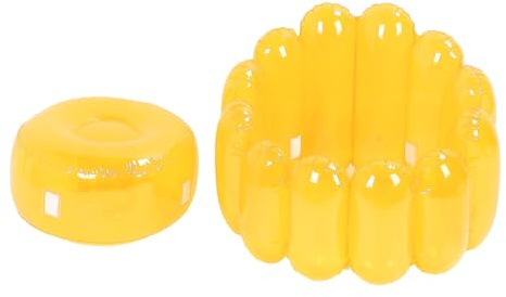 PerGar Aufblasbarer Stuhl, Aufblasbarer Sofa-Sitzsack, Aufblasbarer Lounge-Sessel, Luftsofa Im Freien, Transparentes Aufblasbares Couch-Sofa für Erwachsene, Zusammenklappbarer Tragbarer