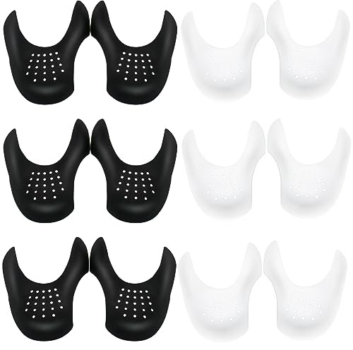 YAUNLEL 6 Pairs Crease Protectors for Air Force Shoes, Sneaker Guard, Shoes Protector Prevent Sneaker No Creases
